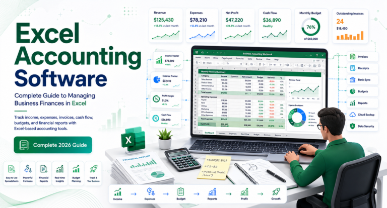 excel accounting software