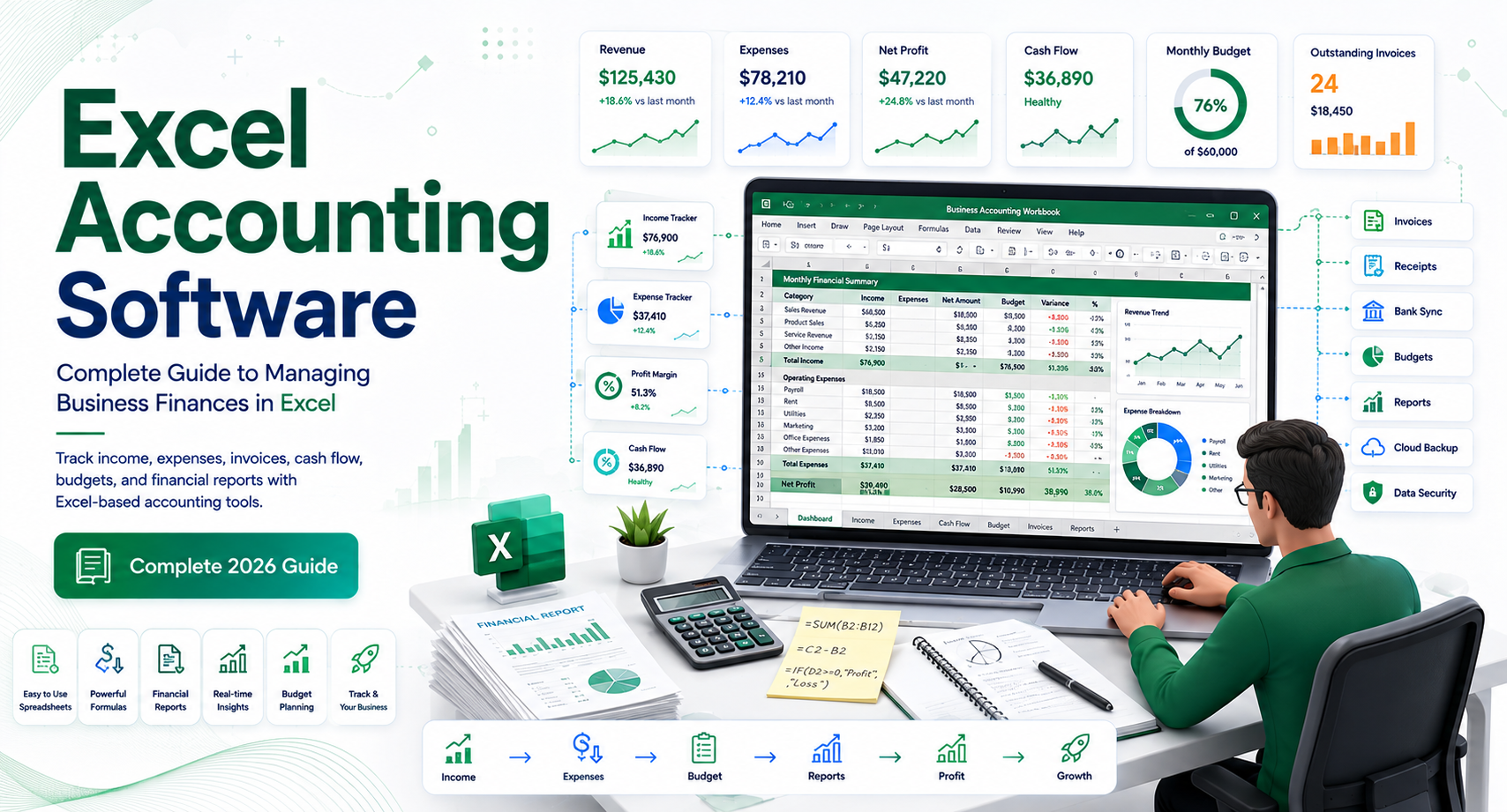 excel accounting software